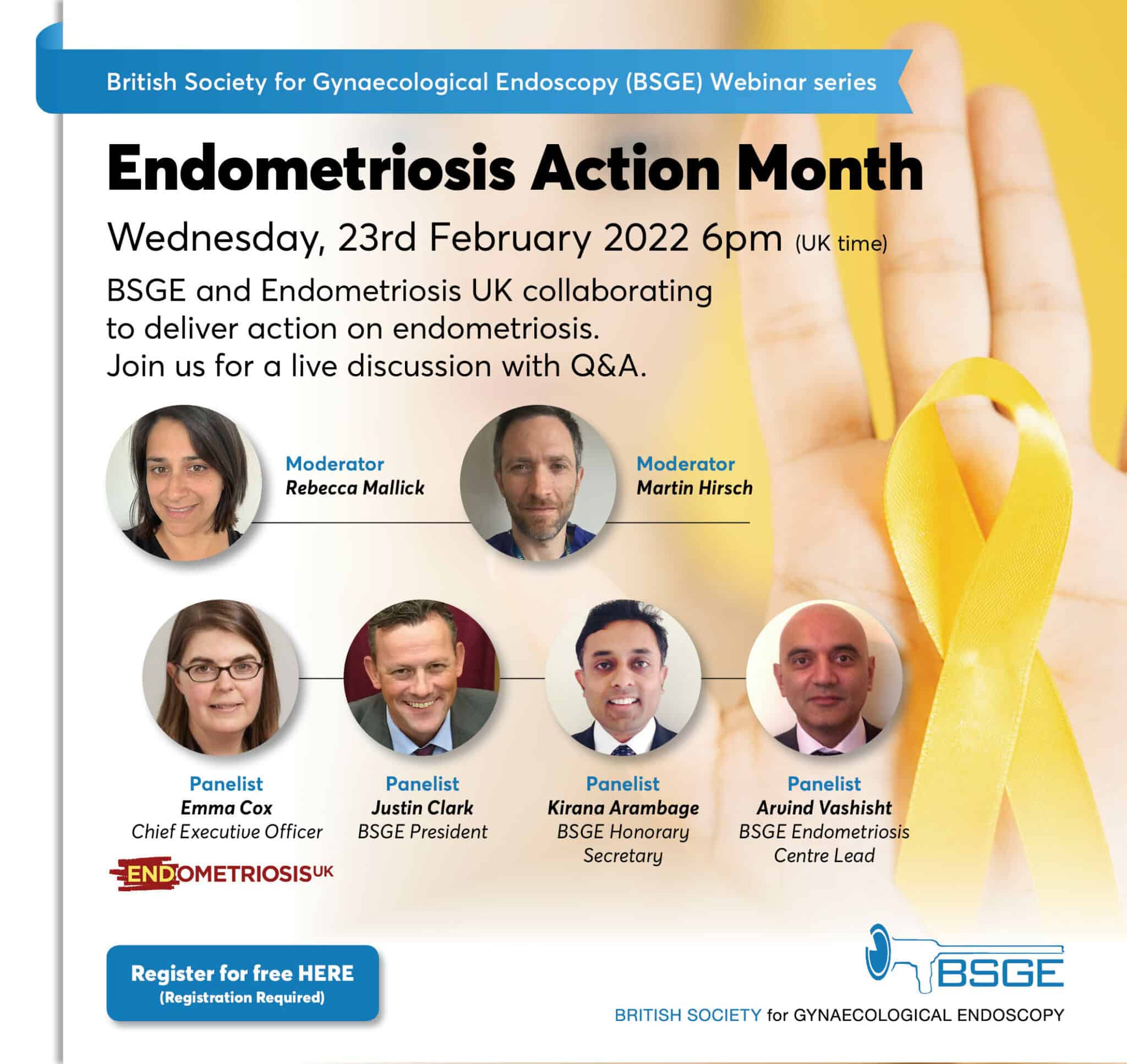 Endometriosis Action Month BSGE